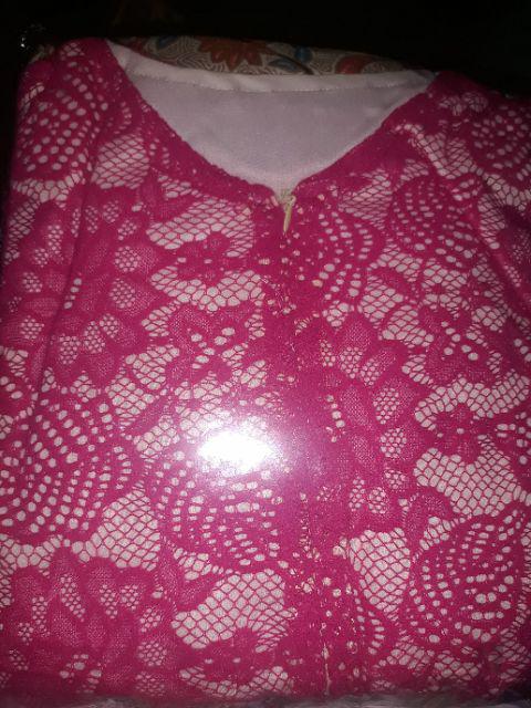 Ms Sarimbit Gamis Batik Mix Brukat (krisna Couple)