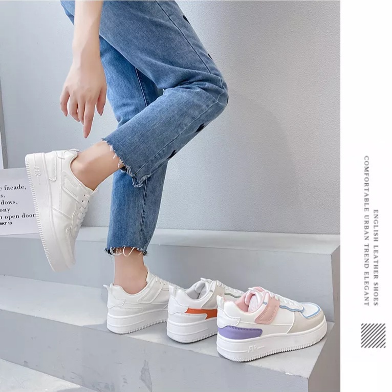 TOKODISNA - SEPATU SNEAKERS WANITA VULKANISASI AF01-7