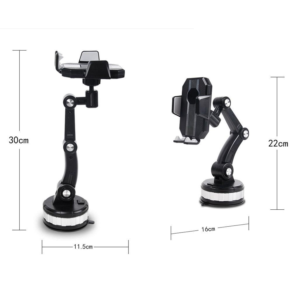 Populer Holder Ponsel Mobil Bracket Dapat Disesuaikan Dudukan Hp Untuk Samsung Huawei Xiaomi