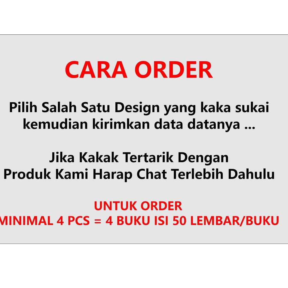 

(O3T7) ✯ BUKU NOTA TOKO MAS 2 PLY GRATIS DESIGN //Buruan@beli
