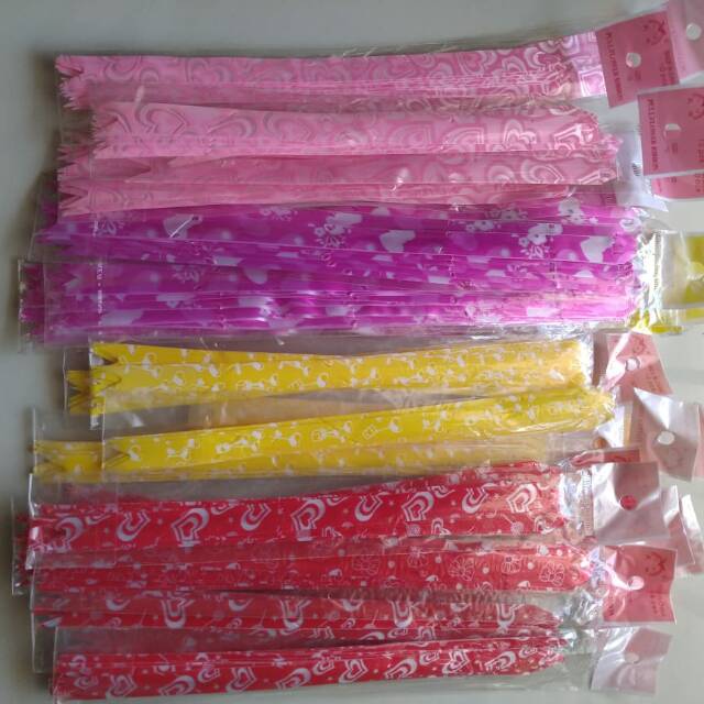 

pita tarik / serut hiasan kado motif love