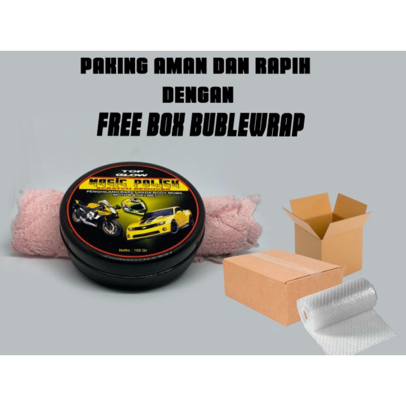 Scratch Remover Penghilang baret atau goresan ringan pada cat body mobil / motor / helm