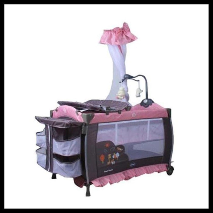 Pliko Baby Box 1178 Lr Box Bayi Pliko Tempat Tidur Bayi Coffe Red