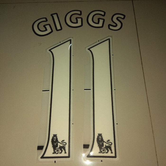 Nameset BPL Original Giggs Sporting id 07-13