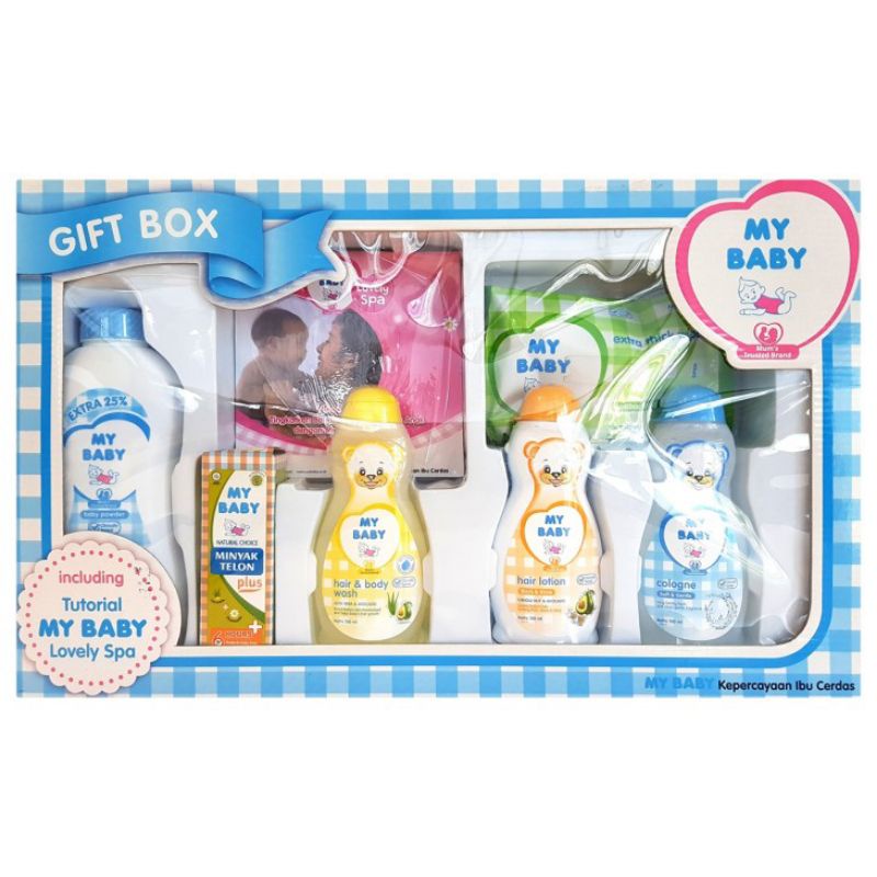 MY BABY GIFT BOX PINK/BLUE