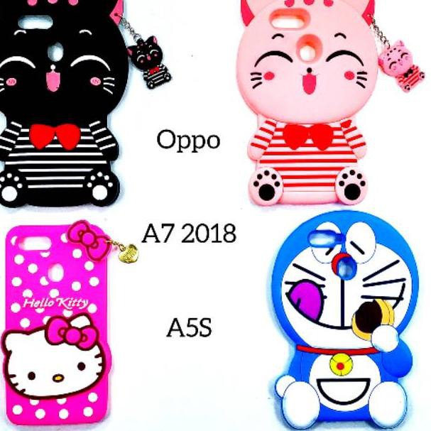PALING LARIS ！！ Oppo A7 2018 , A5s  // Case Boneka 3D ...✤