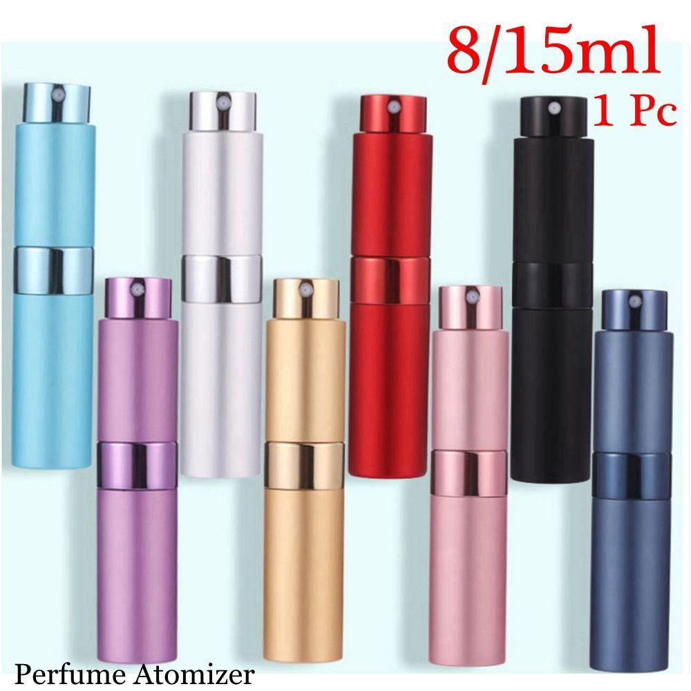 CHOOKYY 8/15ml Parfum Atomizer Baru Ukuran Mini Travel Alat Makeup Spray Case