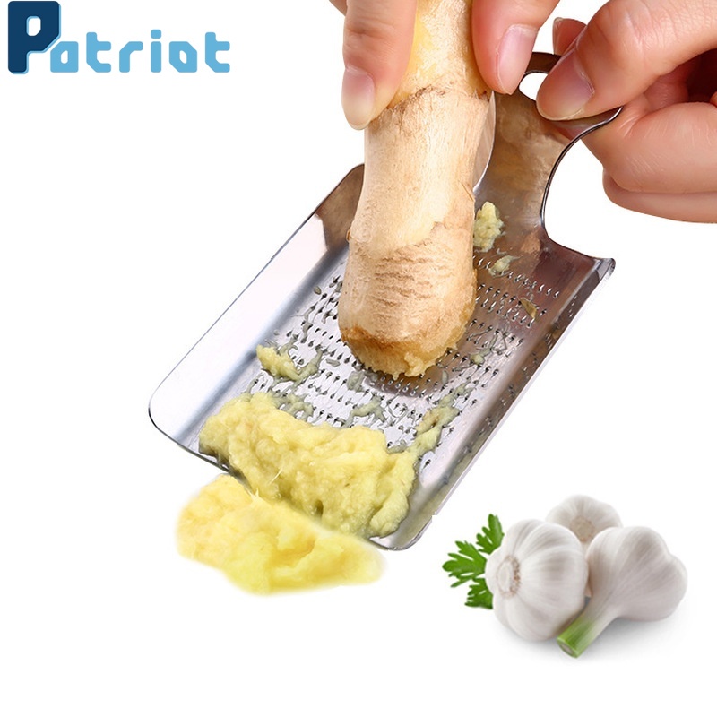 1PC Stainless Steel Ginger Grater/Wasabi Garlic Crusher Cutter for Kitchen