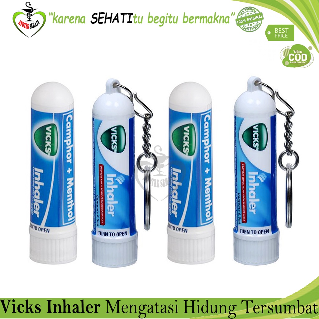 PROMO!!!!! VICKS Inhaler Melegakan Hidung Tersumbat Karena Pilek