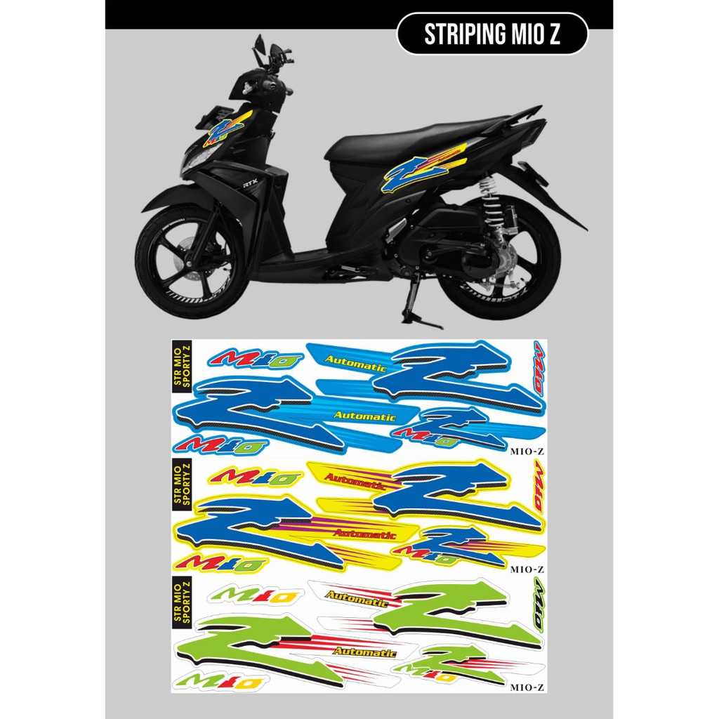 striping mio z