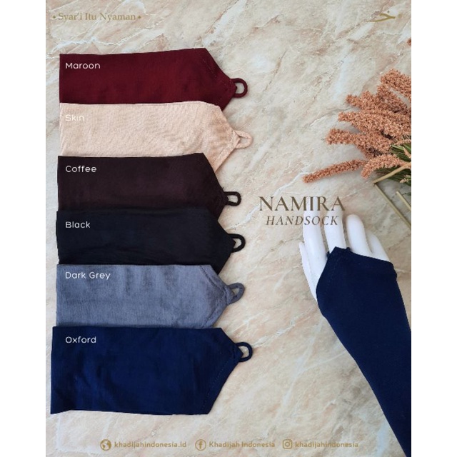 NAMIRA RING HANDSOCK, Handsock Cincin - Khadijah Indonesia #ayranashwa #khadijahIndonesia