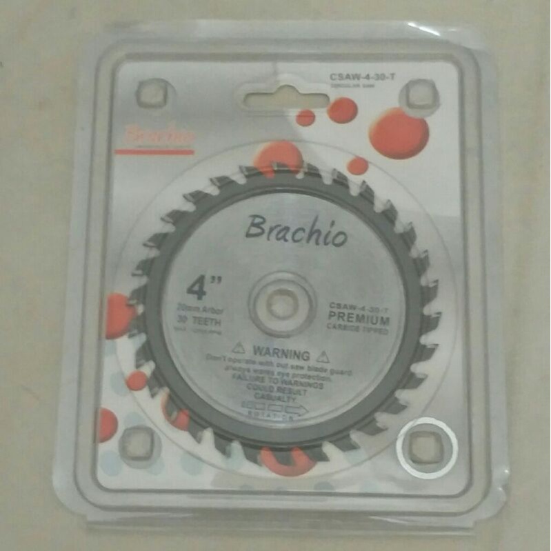 Mata gergaji kayu 4 inch Brachio saw blade 4 inch