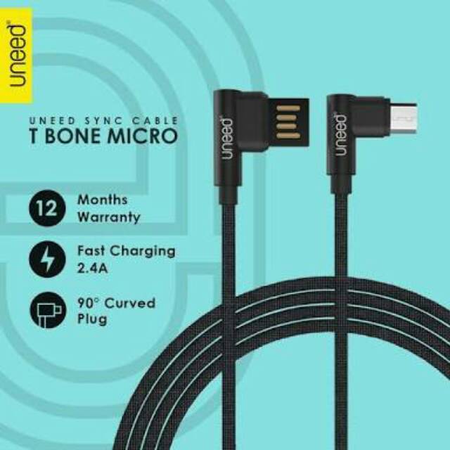 CABLE CHARGER UNEED MICRO T-BONE