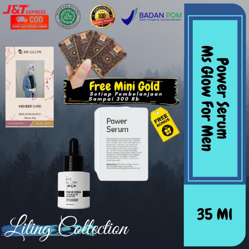 Power Serum Ms Glow Men/Serum Ms Glow For Men