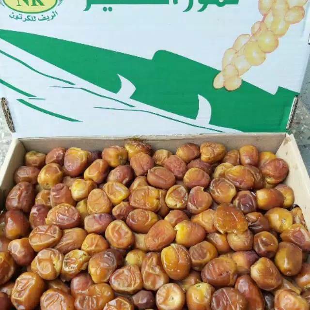 

Kurma Sukari 3Kg Basah / Sukkari Preum 100% / Oleh Oleh Haji Dan Umroh