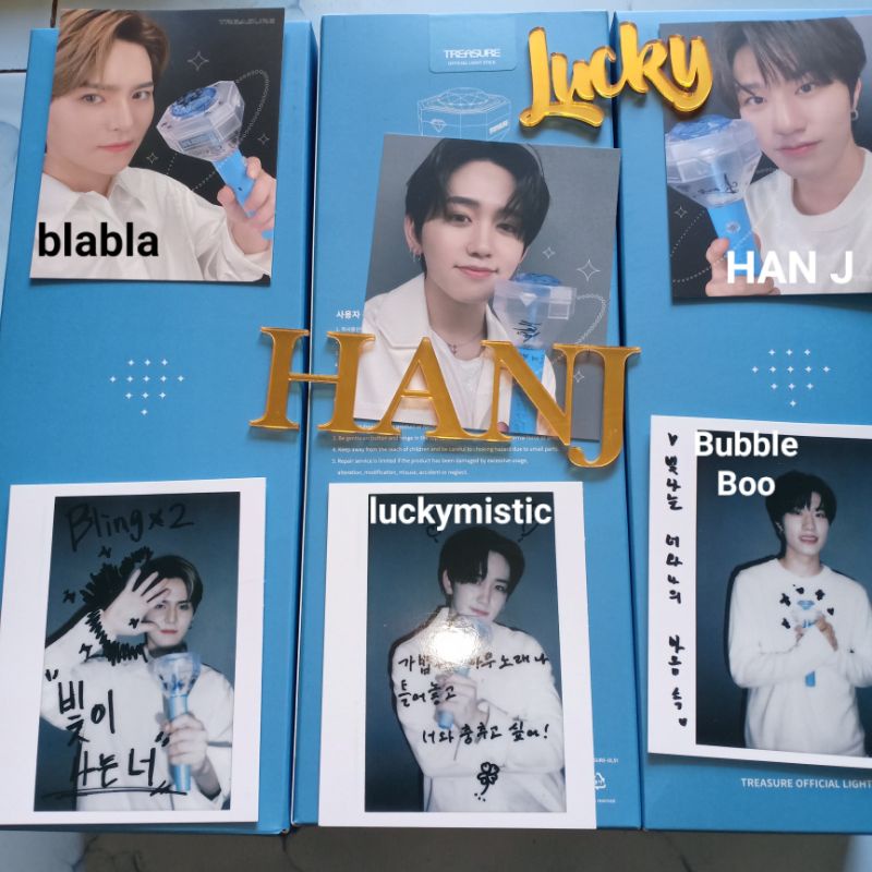 [ READY STOCK FULLSET SEALED ] LIGHTSTICK TREASURE OFFICIAL TEULIGHT FOR TEUME BENEFIT WEVERSE YGS L