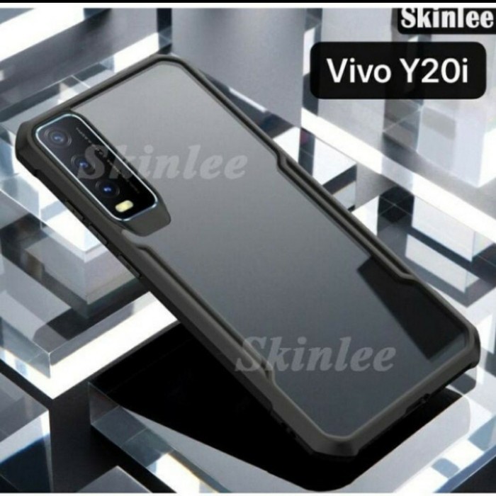 Case Vivo Y20 / Y20i Shockproof Armor Transparant Premium Handphone