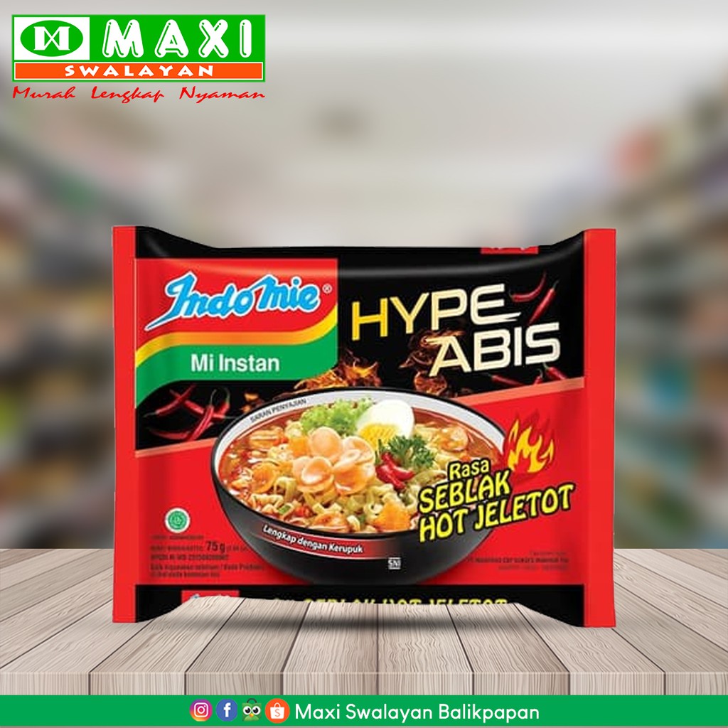 

Indomie Seblak Hot Jeletot