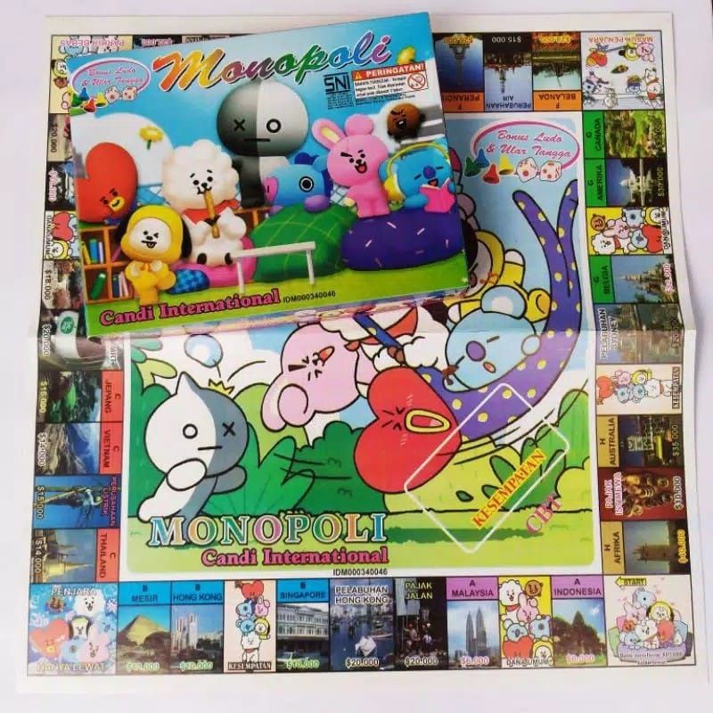 MONOPOLI ANAK KARAKTER