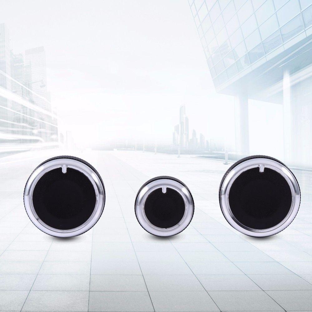 Populer 3Pcs Set Saklar Kontrol Mobil Tombol Otomatis Pemanas A/C Untuk VW Passat B5 Bora Golf MK4