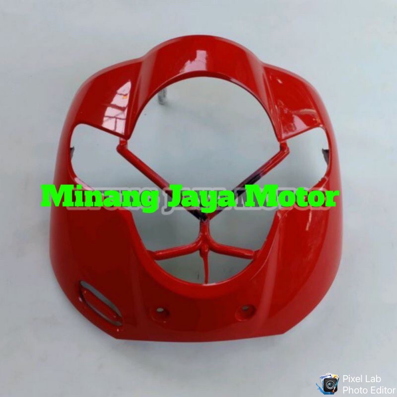 TAMENG / TEBENG DEPAN HONDA SCOOPY FI NEW TH 2017 - 2019 MERAH CABAI