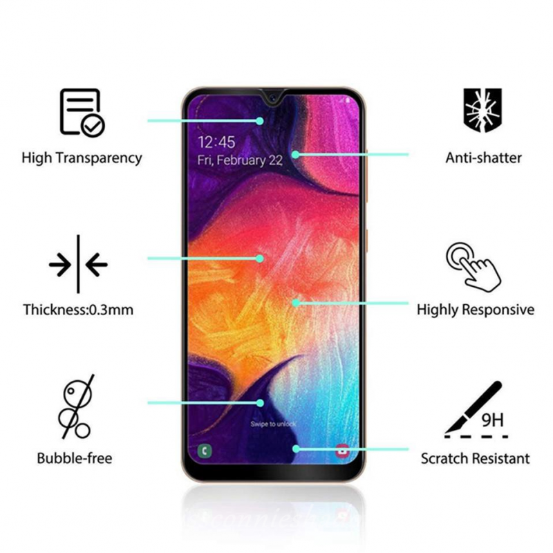 Samsung A12 A03s A52s A22 A32 A52 A72 A02S A51 A71 A70 A50 A30 A10 A10S 9D Full Cover Temper Glass Samsung A11 A50s A21s A51 A71 A50 A30s A30 A20 A10 M10 A10s A20s M11 Temper Glass