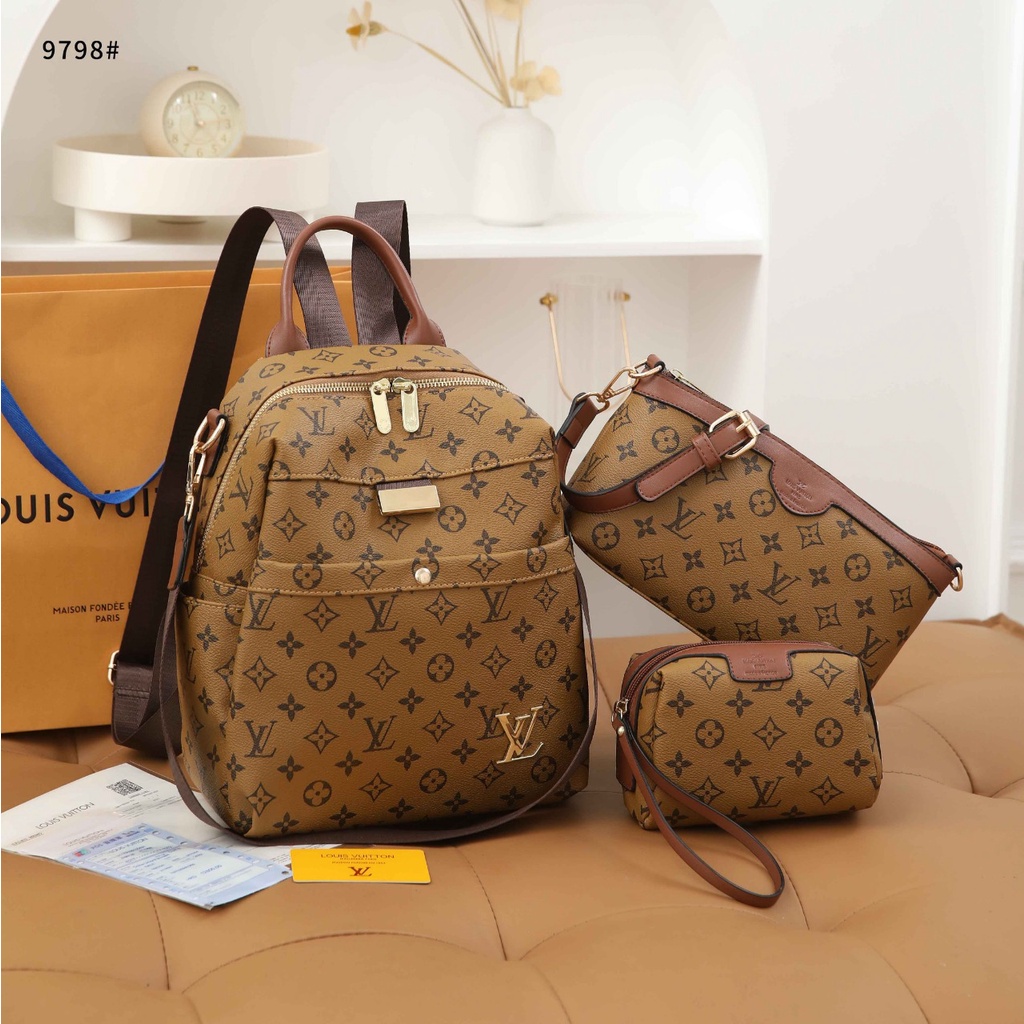 LV 3in1  Backpack Shoulder Bag 9798