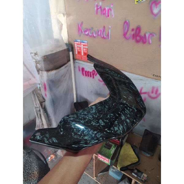 Ducktail nmax carbon kevlar forged