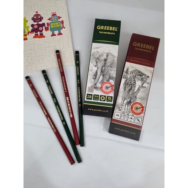 

GREEBEL PENSIL 2B (12 PCS)