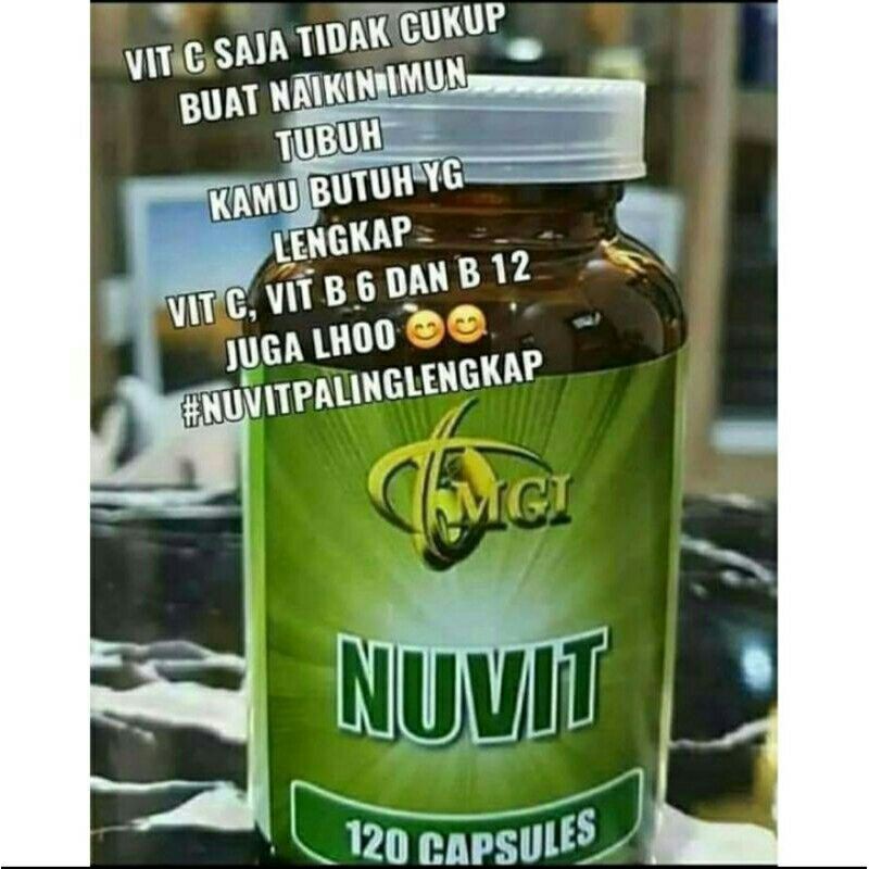 Nuvit kemasan ecer isi 8 butir