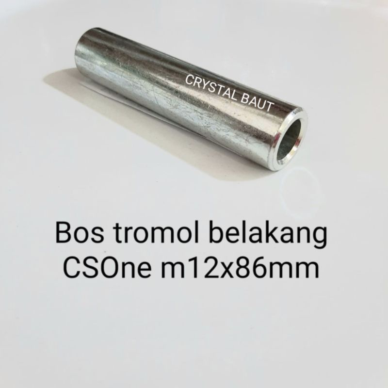 Bos Tromol Belakang CS One Diameter Lobang M12 x Panjang 86 Mili