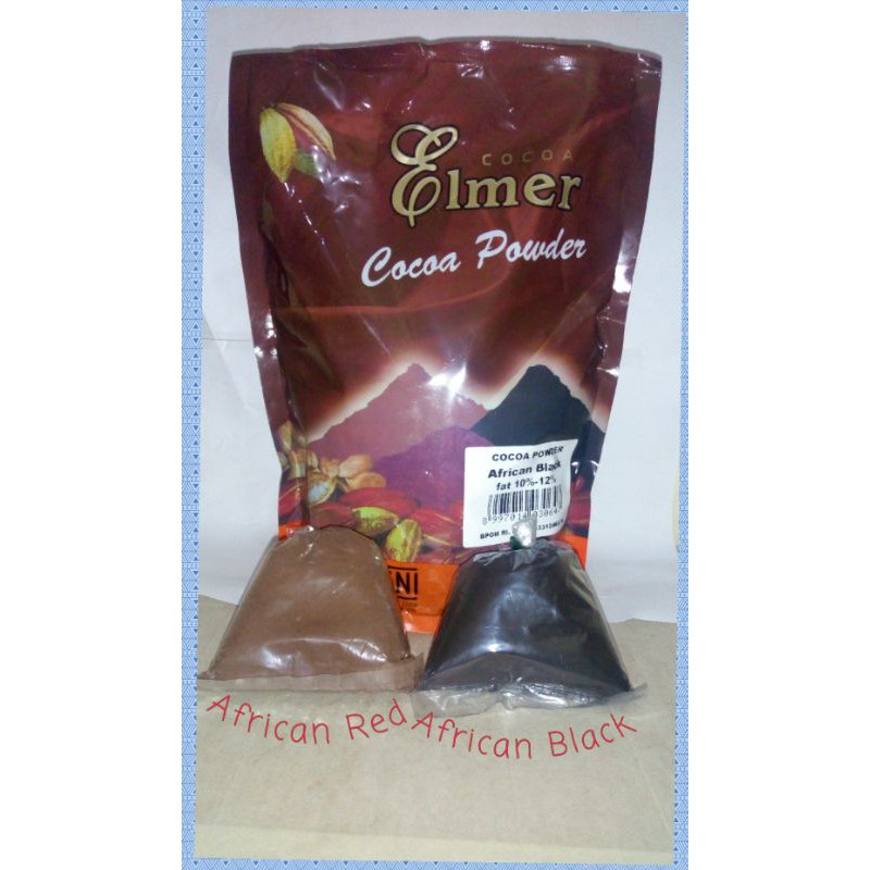 

Coklat Bubuk Elmer African Black / Coklat bubuk Elmer African Red / Coklat bubuk Elmer 100 gram