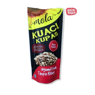 Jual Mola Kuaci Kupas Panggang Bunga Matahari Aneka Rasa Gluten Free G Shopee Indonesia