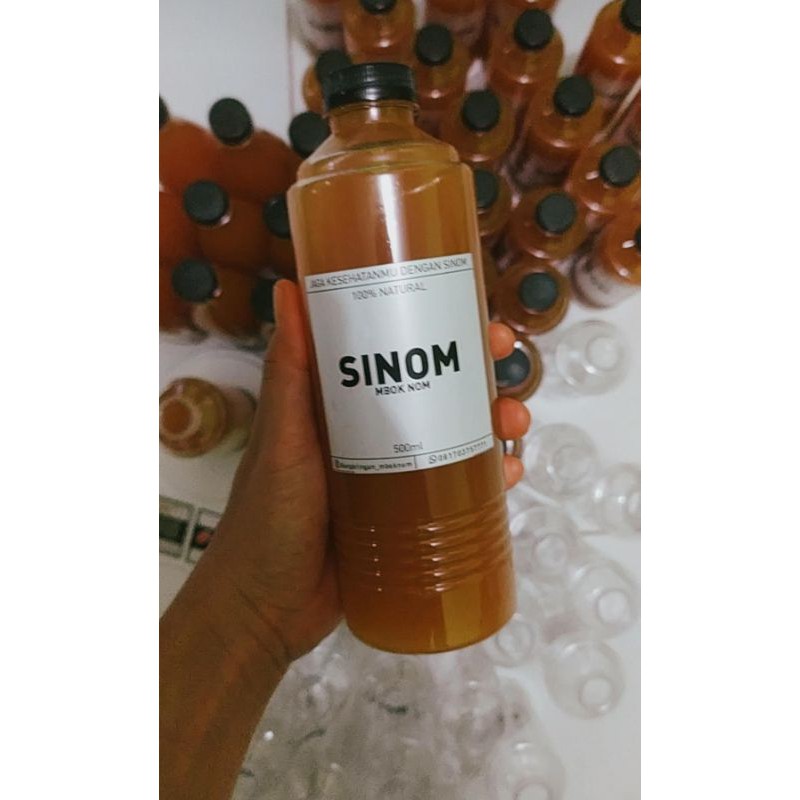 Botol Almond 500ml / Botol 500ml / Botol Plastik 500ml