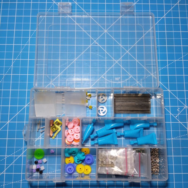kotak part tamiya / tempat dinamo tamiya / case box tamiya / box part tamiya / box tamiya / kotak pa