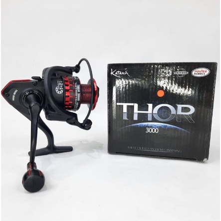 Reel Pancing KATANA THOR 12+1 BB Power Handle Super Halus