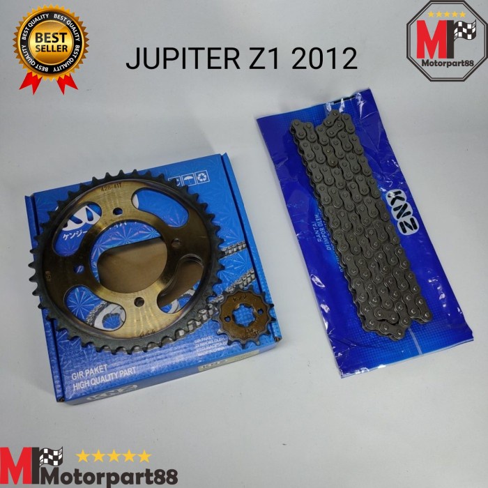 GEAR PAKET GIR SET JUPITER Z1 ROBOT 2012 13T 41T 428H 108L KNZ