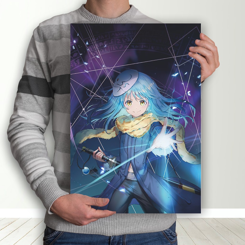 Poster Tensei Shitara Slime Datta Ken Tensura Size A3+ Anime Rimuru Shion Milim Benimaru Shuna-5 Rimuru