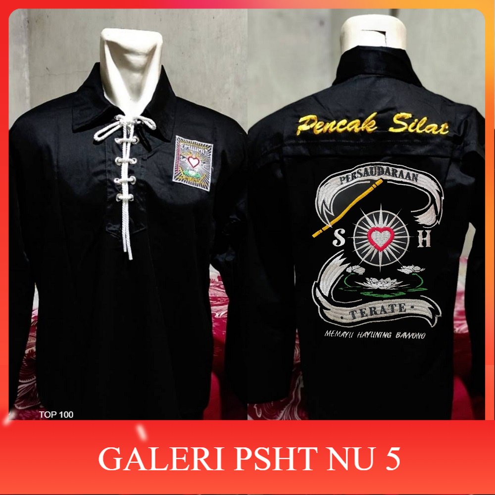 ATRIBUT PSHT- Sakral Warga PSHT Sakral Bordir PSHT Sakral SH Terate baju psht