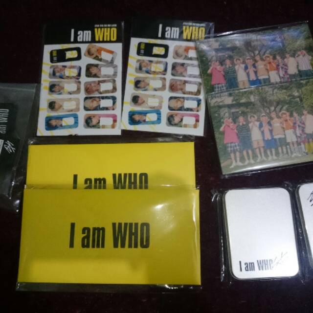 Stray Kids - Concert Goods Unveil op2 (Polaroid photocard, postcard, bookmark, etc)