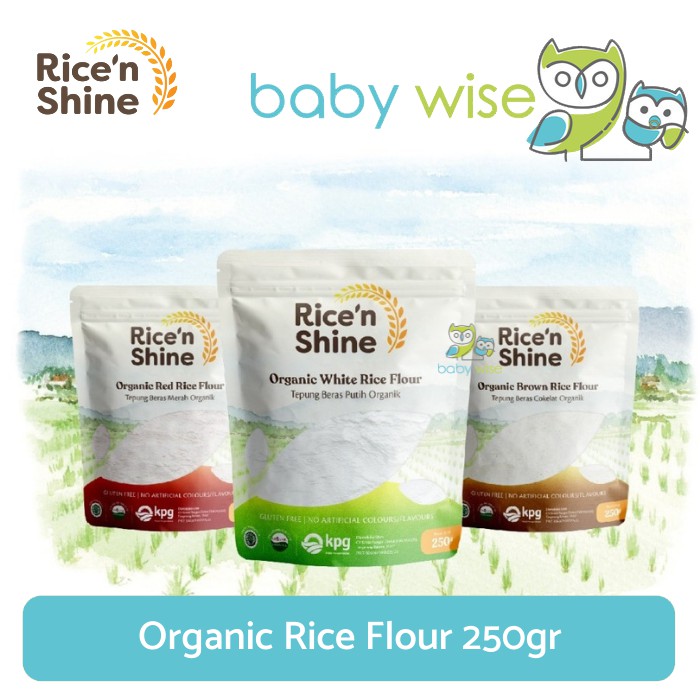 

Rice N Shine Organic Rice Flour 250gr
