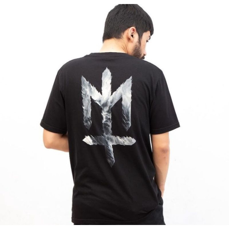 KAOS MATERNAL HITAM T-SHIRT PRIA MATERNAL DISASTER - T-SHIRT MATERNAL DISASTER CHAR BLACK - KAOS HIT