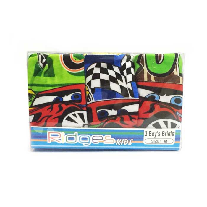 CELANA DALAM RIDGES ANAK COWO / LAKI-LAKI &quot;CARS CDR129&quot; ISI 3 PCS