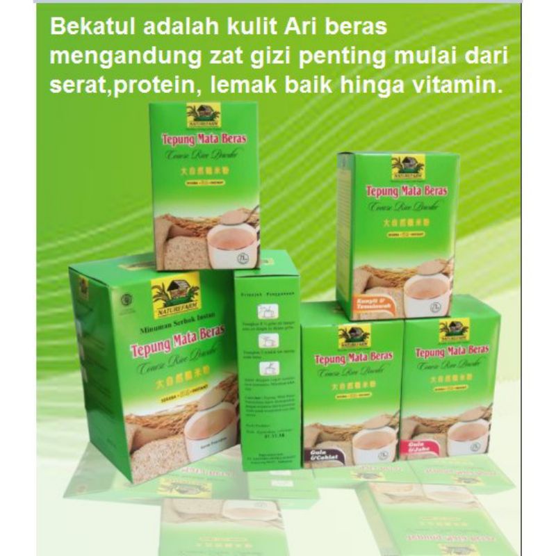 

TEPUNG MATA BERAS NATUREFARM 500 Gram