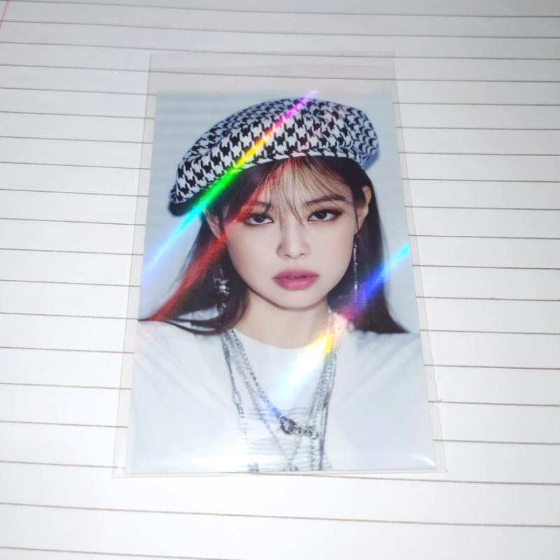 POB PC WITHDRAMA THE ALBUM JENNIE // BENEFIT PHOTOCARD OFFICIAL BENE WITH DRAMA BLACKPINK BP