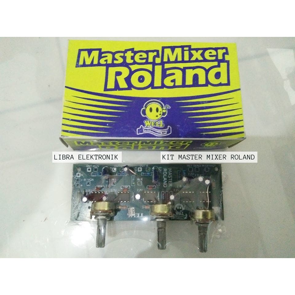 Kit Master Mixer ROLAND WELL