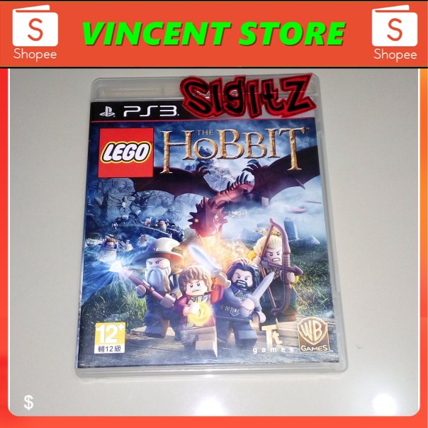 PRODUK ORIGINAL bd ps3 kaset game LEGO THE HOBBIT
