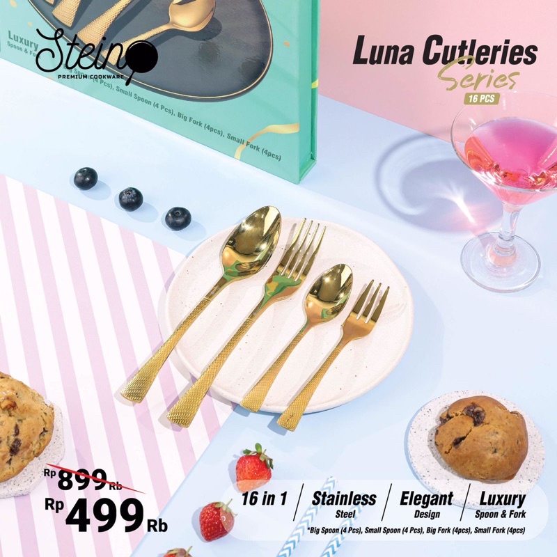 Stein Luna Cutleries Set