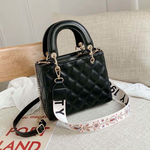 GI 8910 RISCE TAS HAND BAG TALI MOTIF IMPORT WANITA CEWEK PEREMPUAN JAKARTA BATAM JT