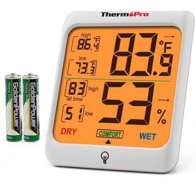 Thermopro Tp53 Hygrometer Thermometer Termometer Higrometer Tp-53